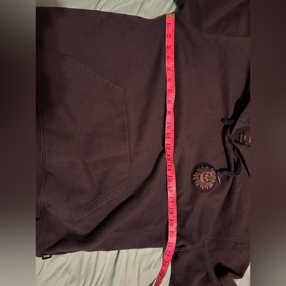 Navy blue Vans ladies hoodie with yellow emblem size medium - Picture 4 of 6